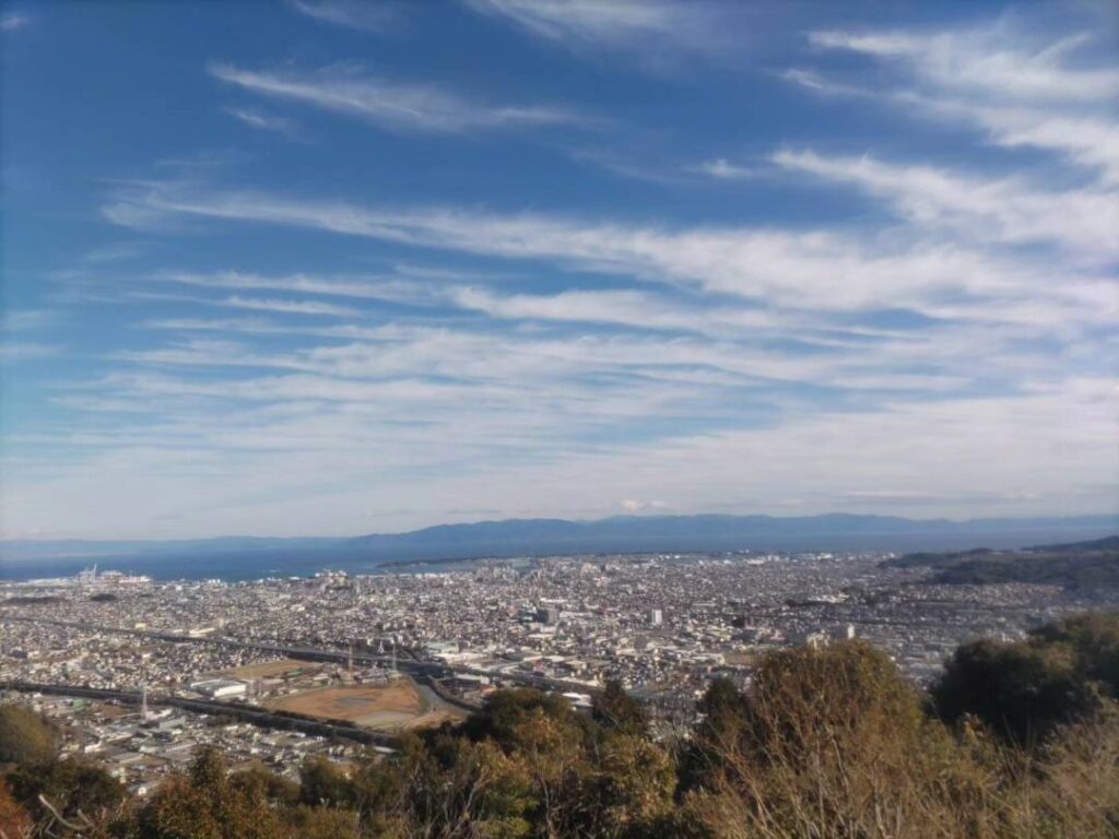 静岡市内の景色